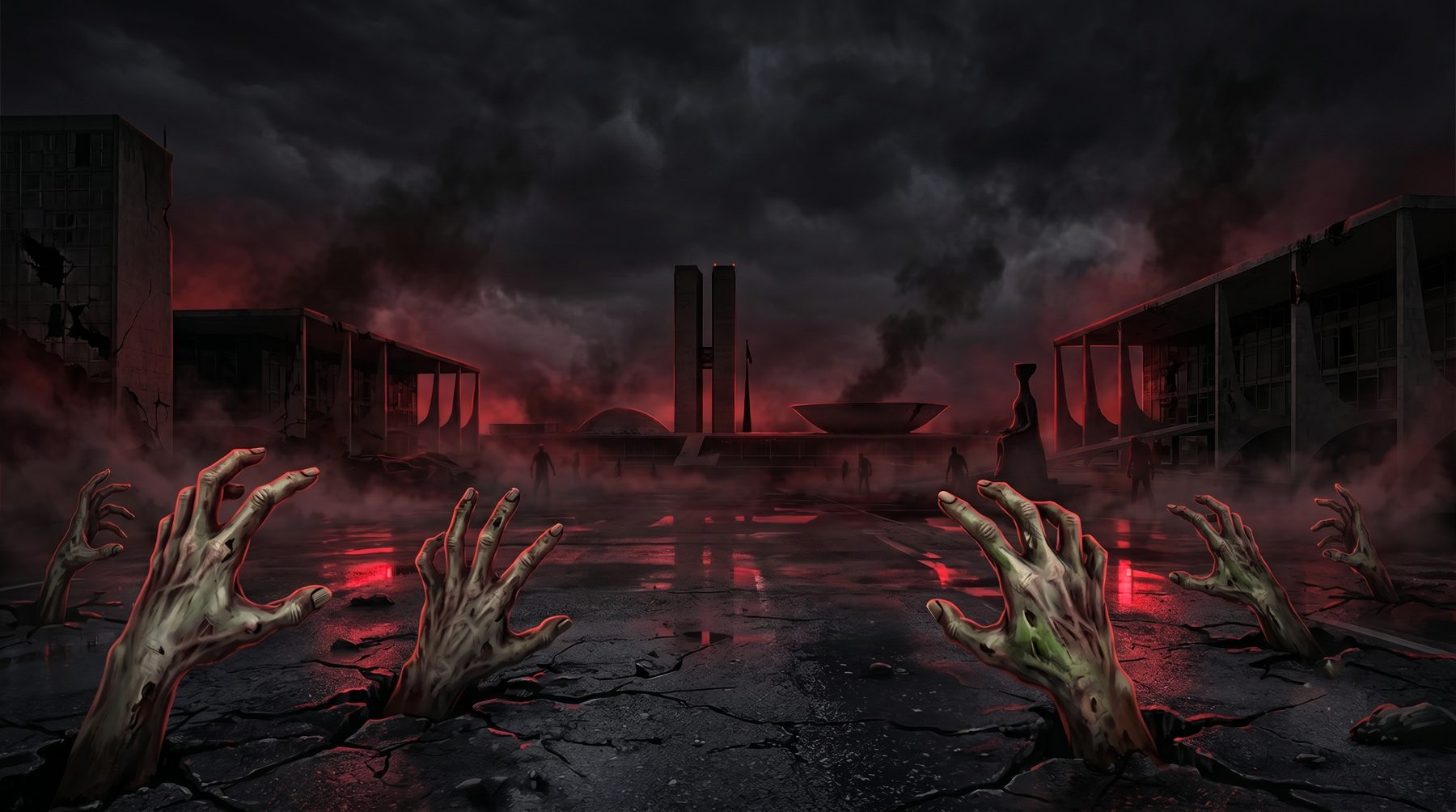 The Zombie Run — Brasília tomada pelo apocalipse zumbi
